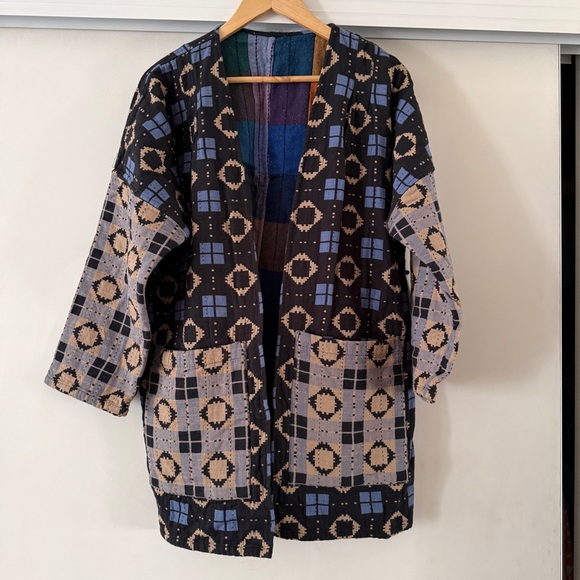 Ace & Jig Jackets & Blazers - Ace and Jig Short Quilted Duster in Quest, Denim Quest, and Dazzle